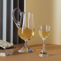 Glasses White wine Bílé víno soubor Masaryk, křišťál